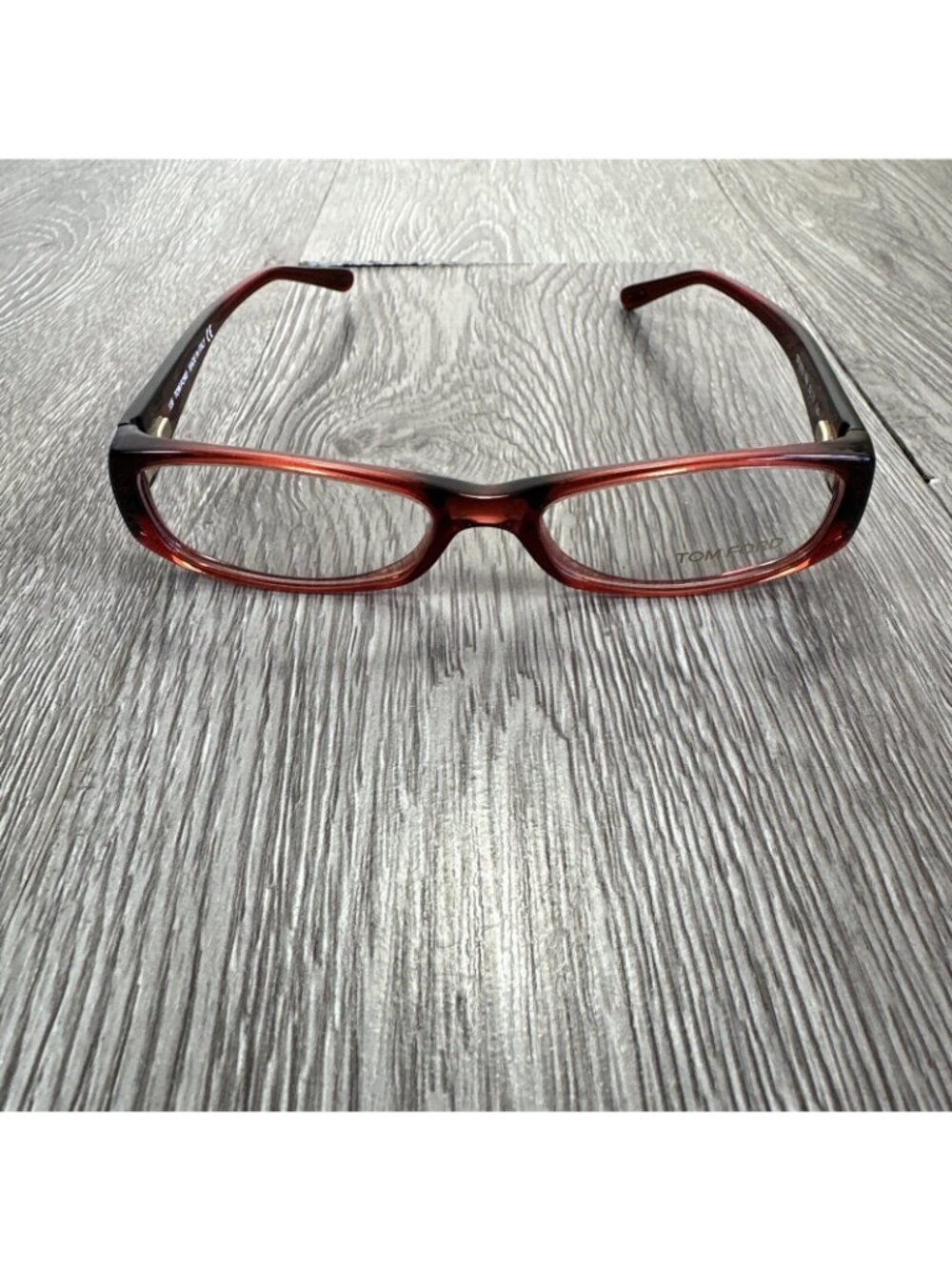 Tom Ford Red Frame Reading Eyewear Glasses TF5073 No Case - Picture 3 of 7